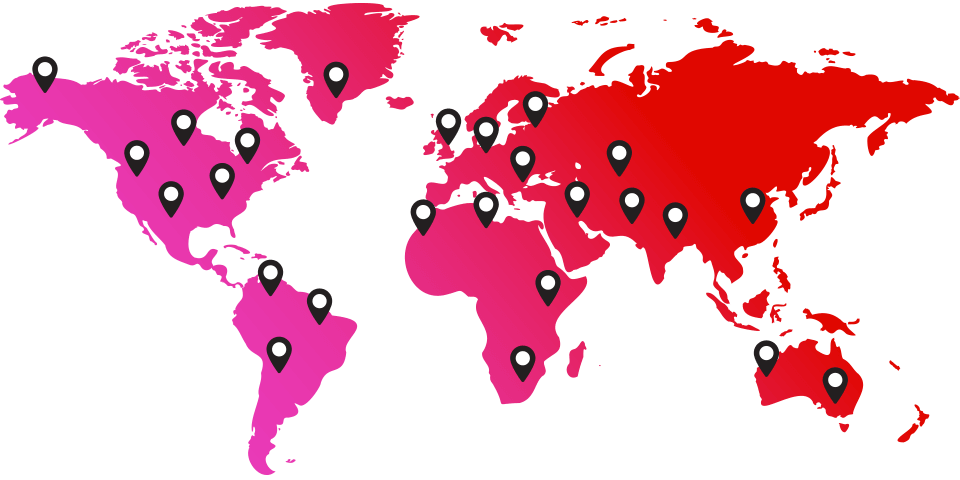 Dropzone Locations Map